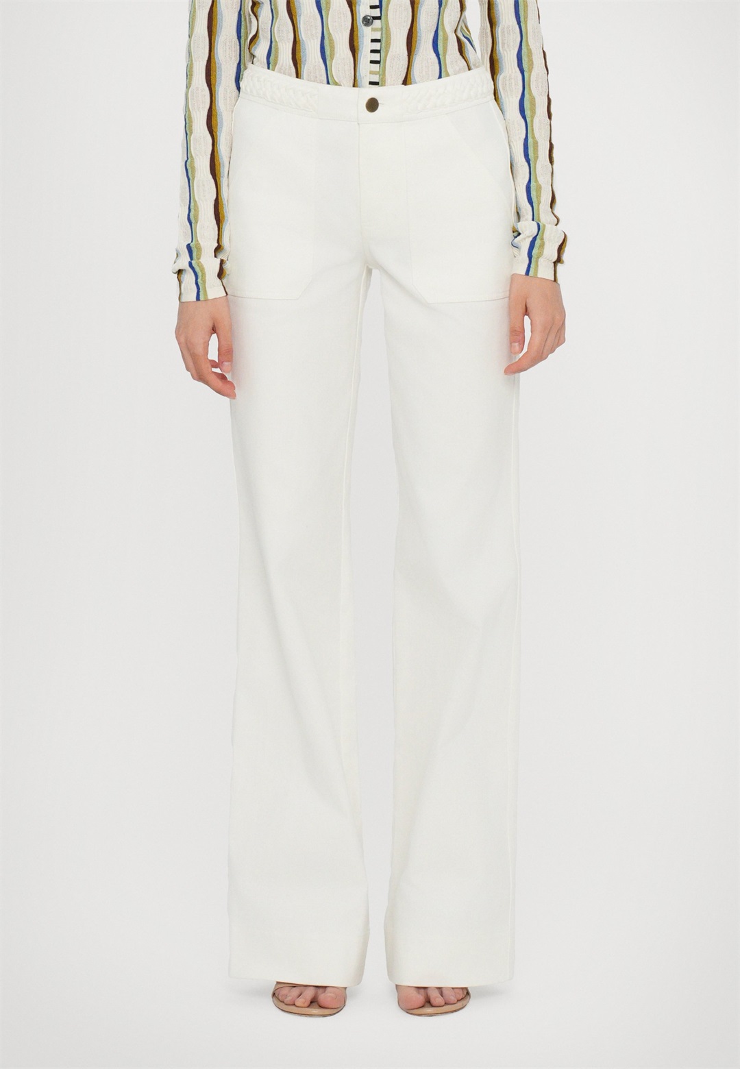 Diane von Furstenberg GIA - Jeans Straight Leg - white/weiß