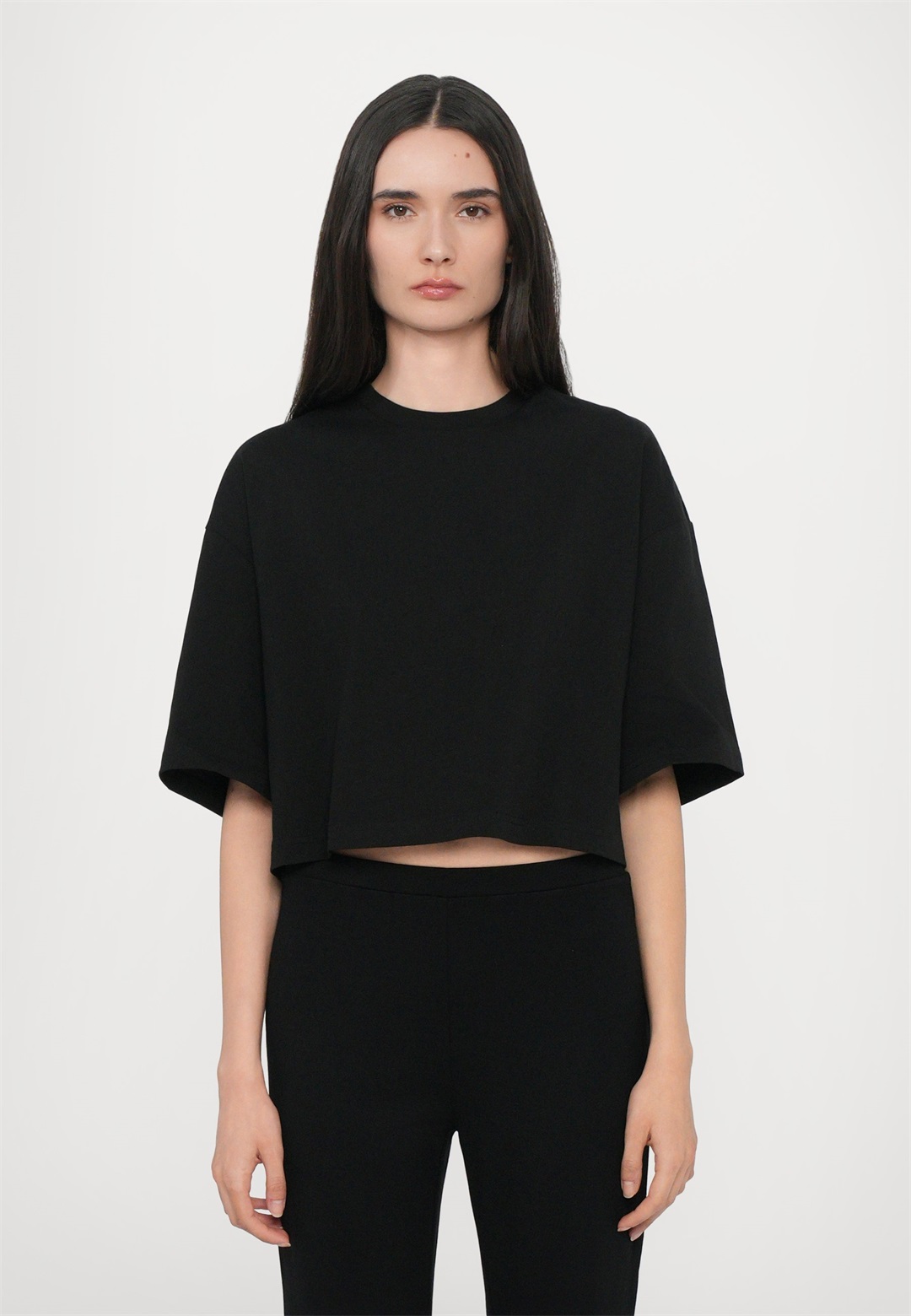 Diane von Furstenberg GLORIA - T-Shirt basic - black/schwarz