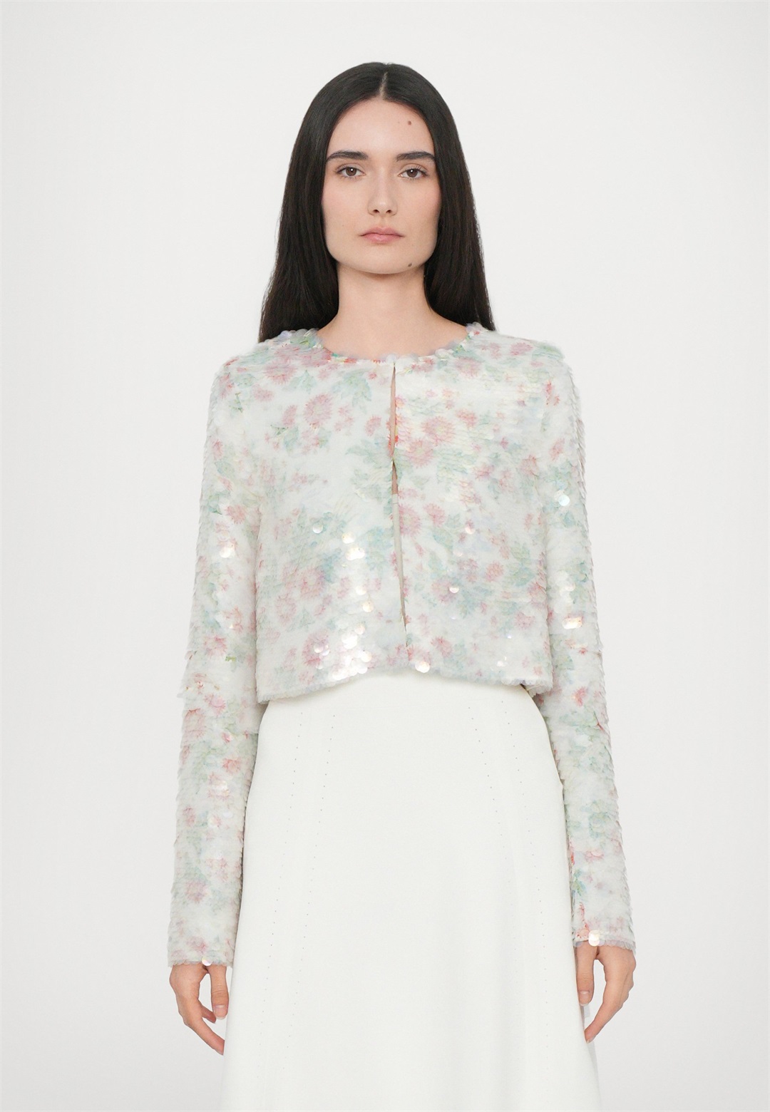 Diane von Furstenberg ARLENE JACKET - Übergangsjacke - marlene batik ivory/hellgrün