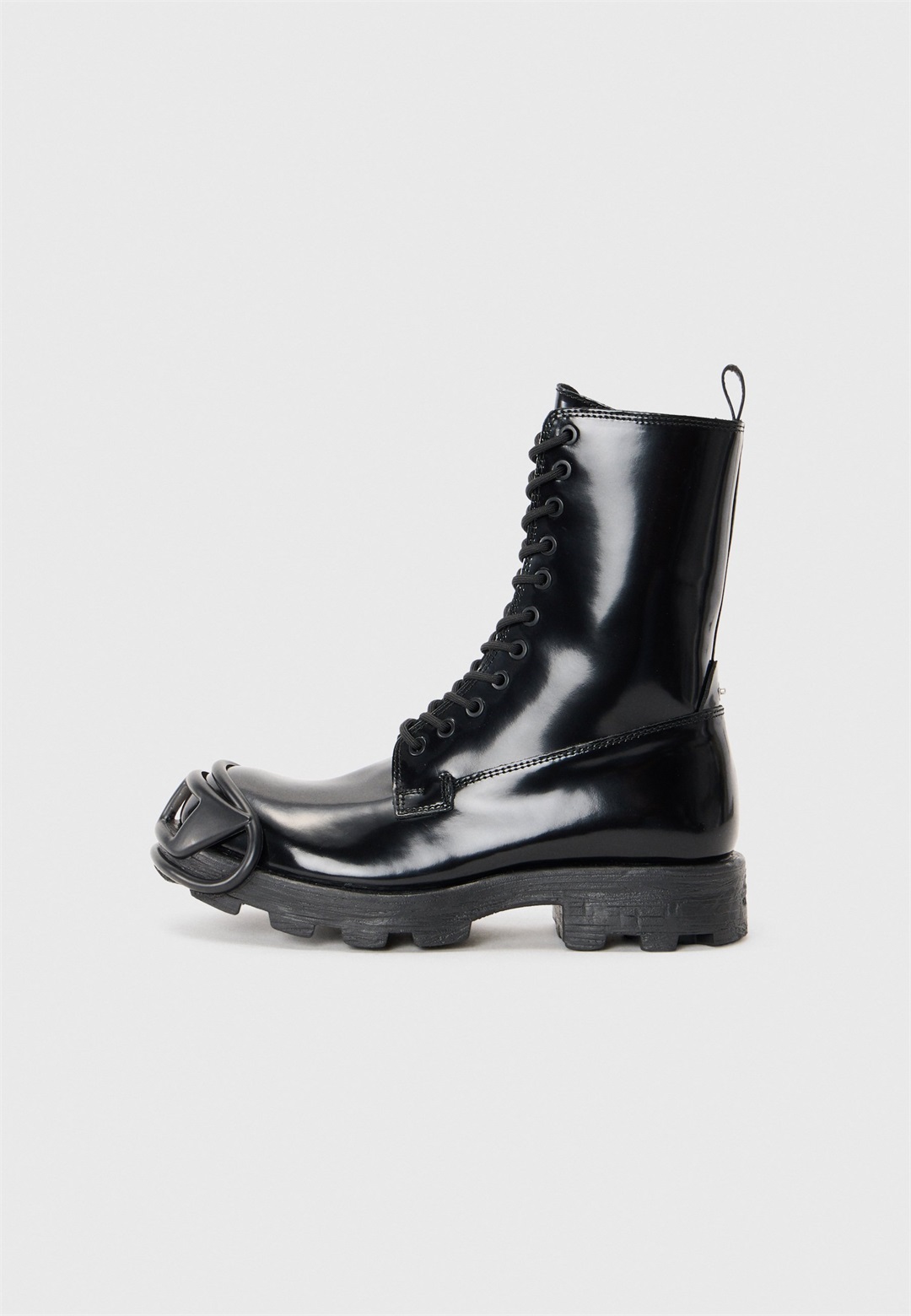 Diesel HAMMER - Schnürstiefelette - black/schwarz