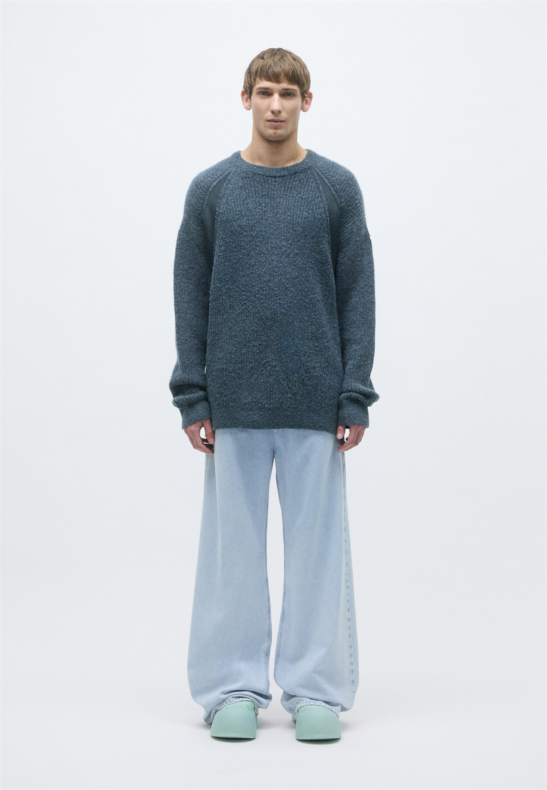 Diesel K-LOLLO UNISEX - Strickpullover - turbulence/dunkelgrau