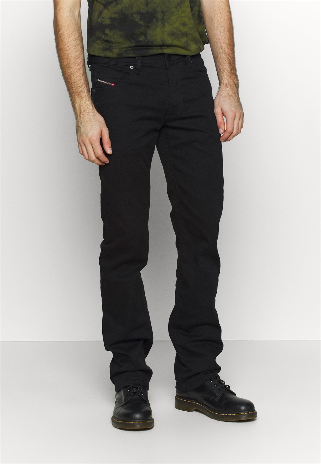 Diesel LARKEE - Jeans Straight Leg - black denim
