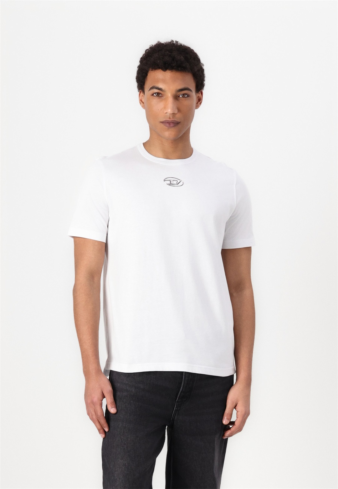 Diesel ADJUST - T-Shirt basic - white/weiß