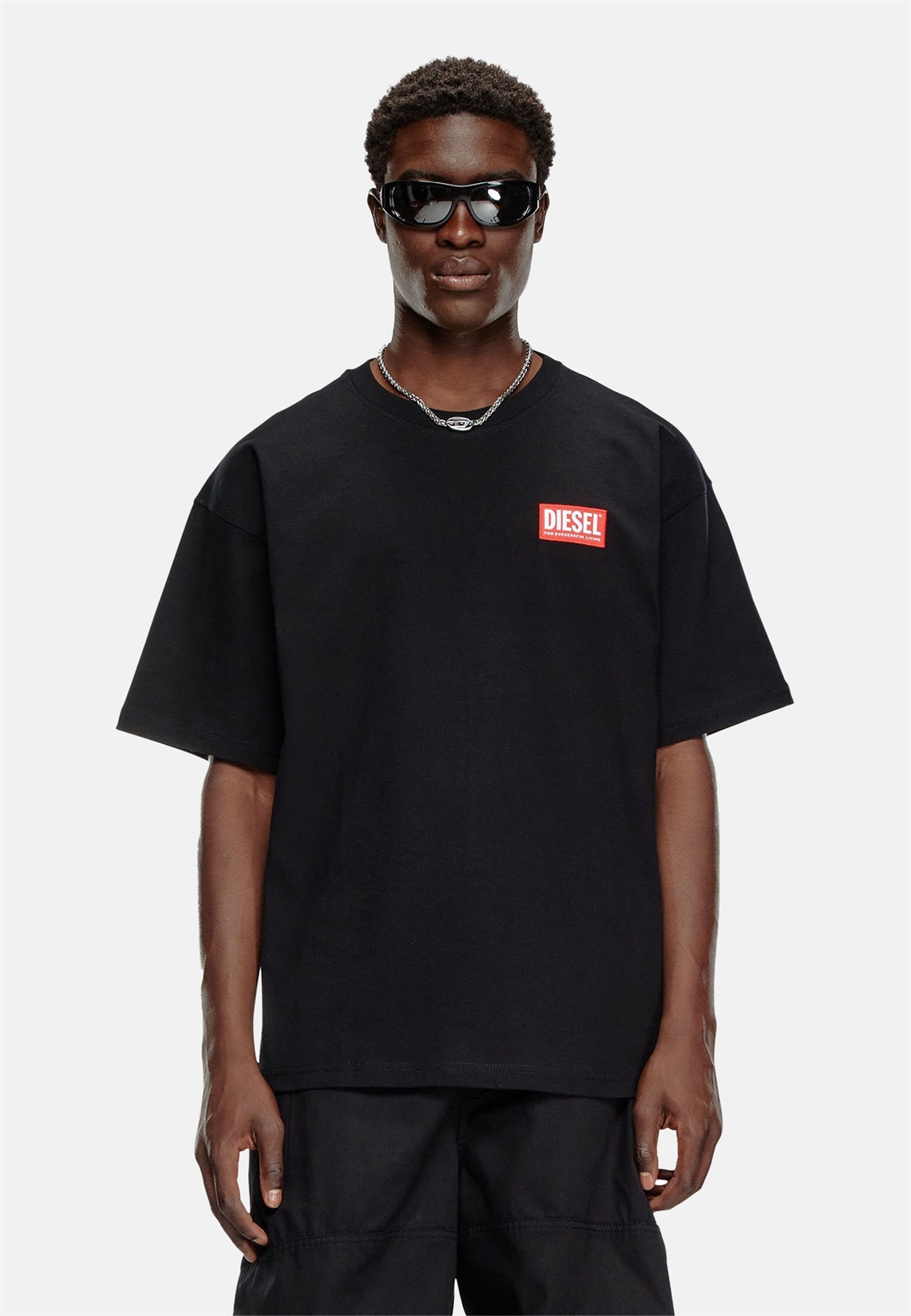 Diesel BOXT LAB - T-Shirt basic - schwarz