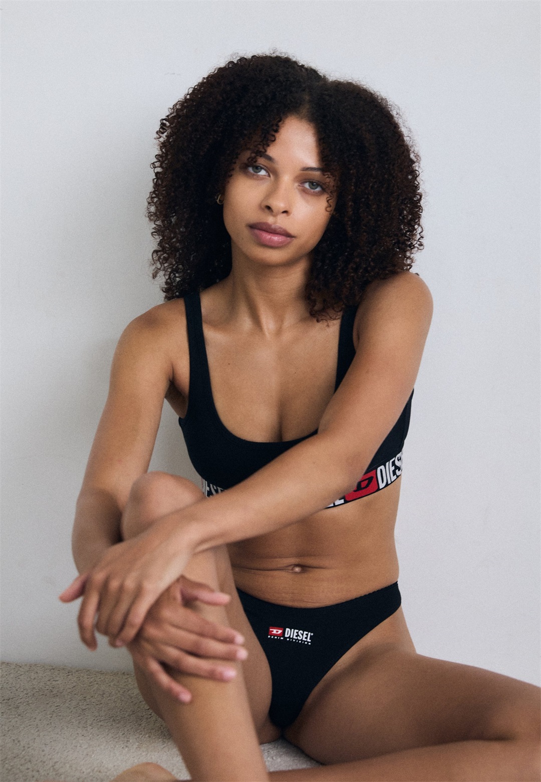 Diesel PUNCHY CORE 3 PACK - String - grey/pink/black/grau