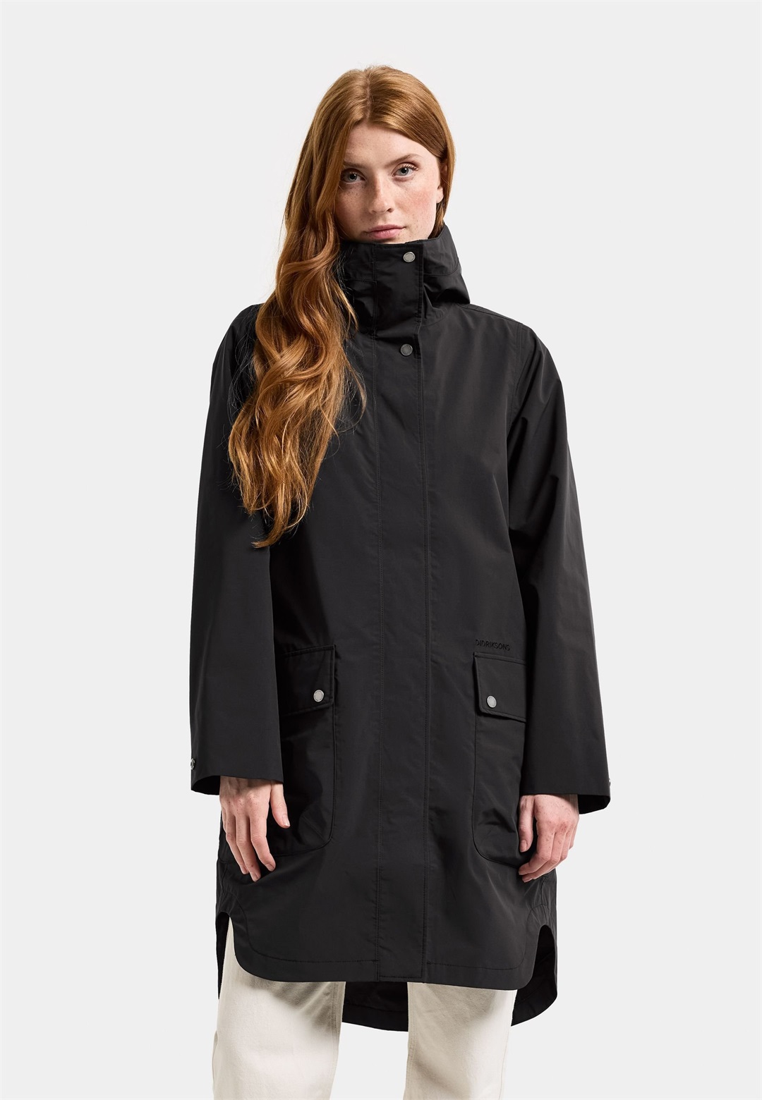 Didriksons ADRIA WATERPROOF - Parka - black/schwarz