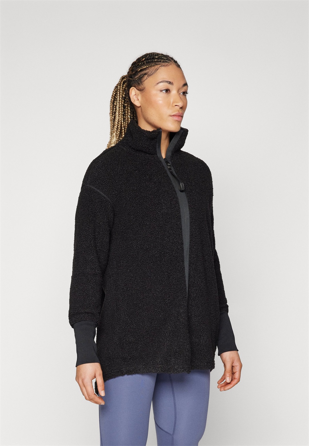 Didriksons SALLY - Fleecejacke - black/schwarz