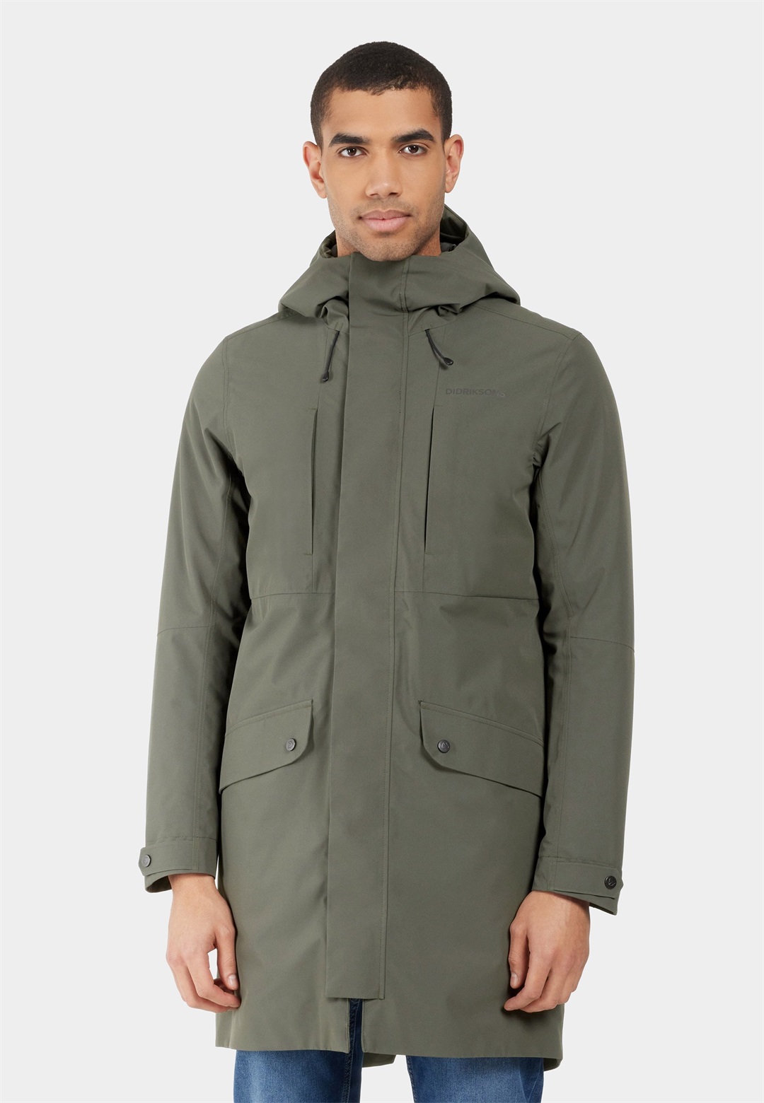 Didriksons FALKE - Parka - deep green/khaki