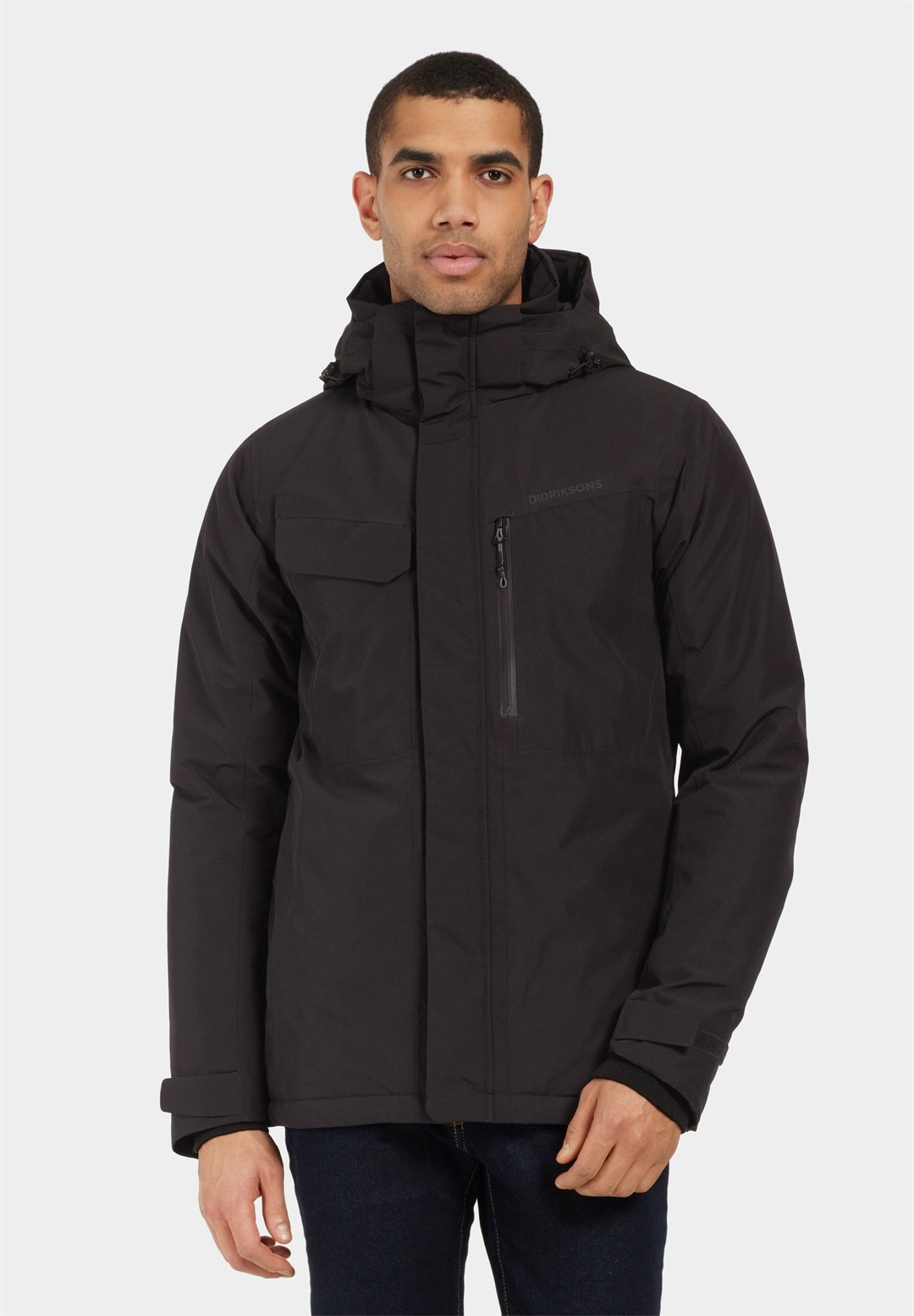 Didriksons STEFAN - Winterjacke - black/schwarz
