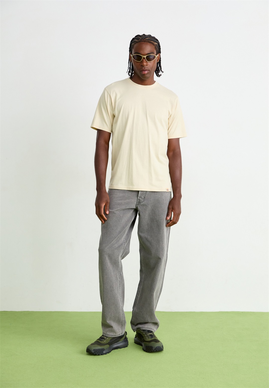 Dickies 3 PACK - T-Shirt basic - whitecap gray/wood ash/sea spray/weiß