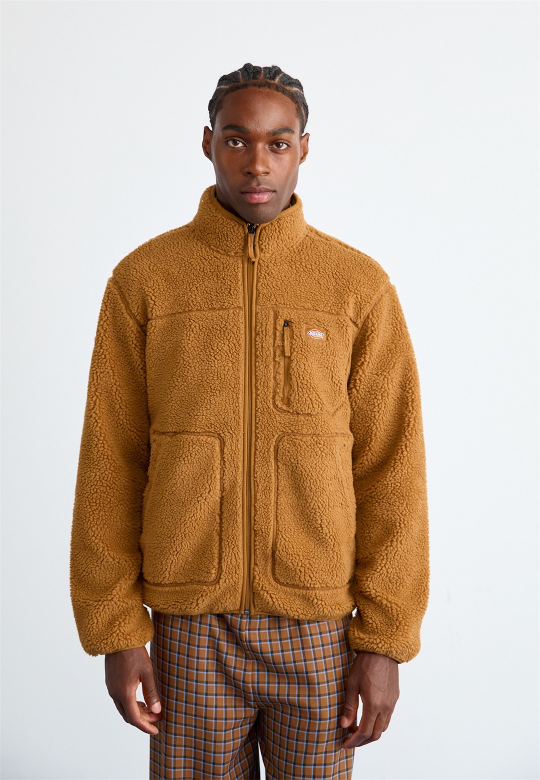 Dickies MOUNT HOPE - Fleecejacke - brown duck/braun