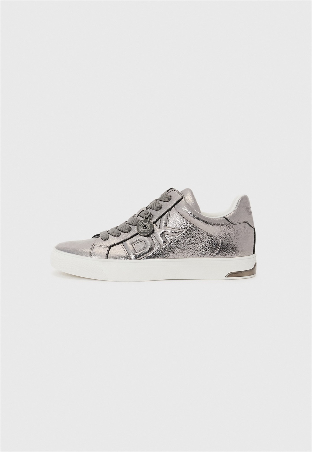 DKNY AISLING - Sneaker low - silver-coloured/silberfarben