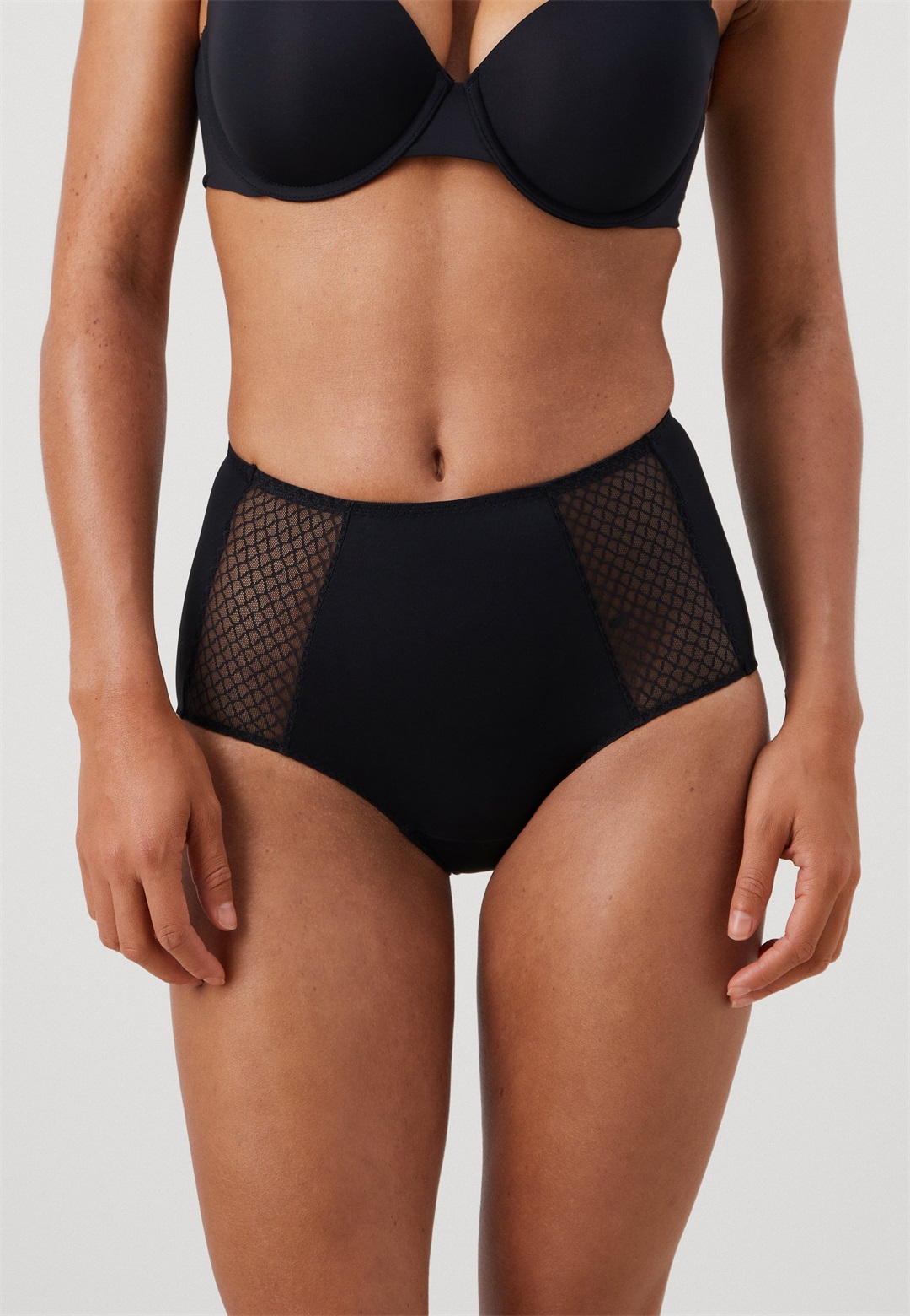 DIM CULOTTE VENTRE PLAT - Panties - noir/schwarz