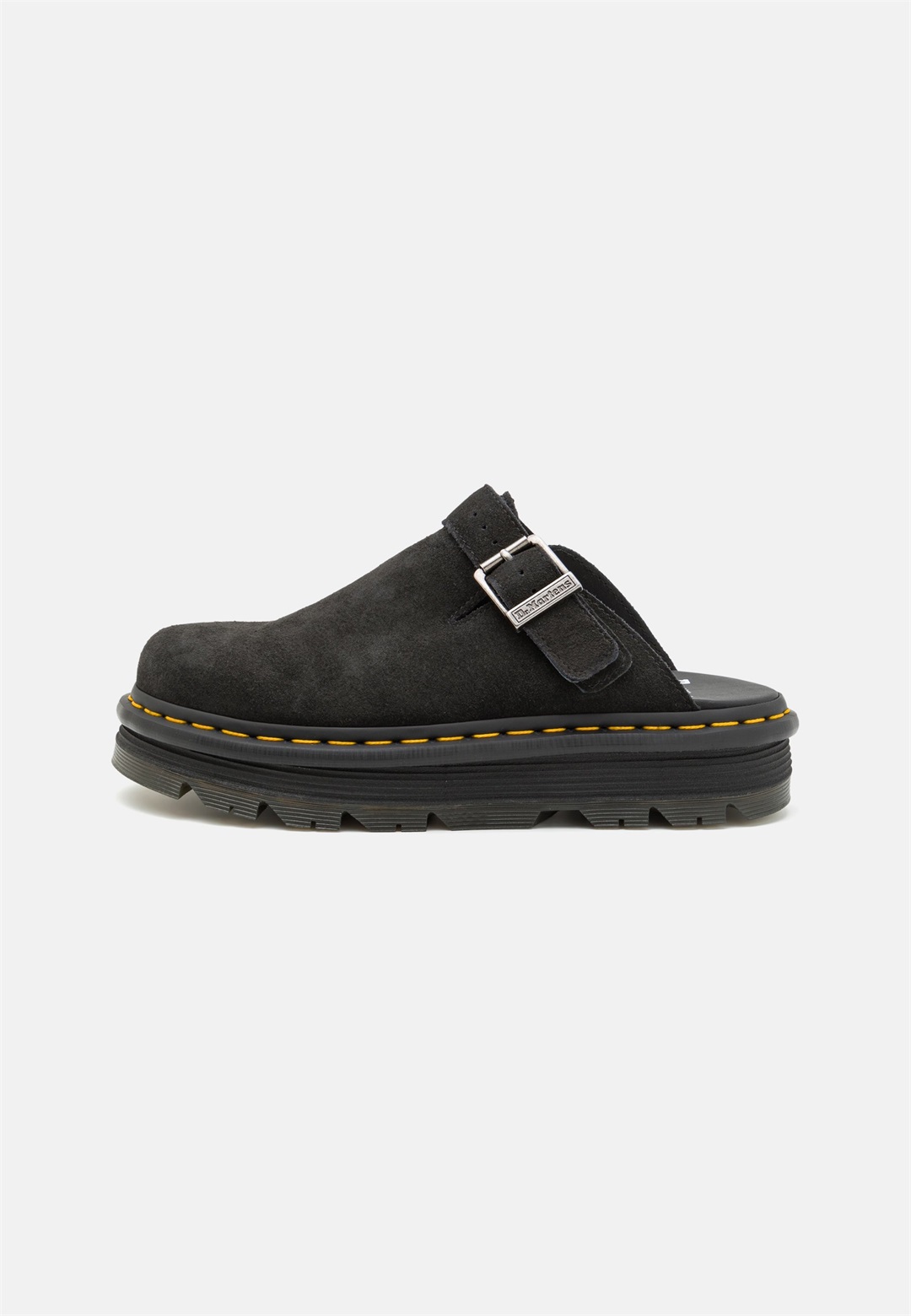 Dr. Martens ZEB ZAG UNISEX - Pantolette flach - black/schwarz