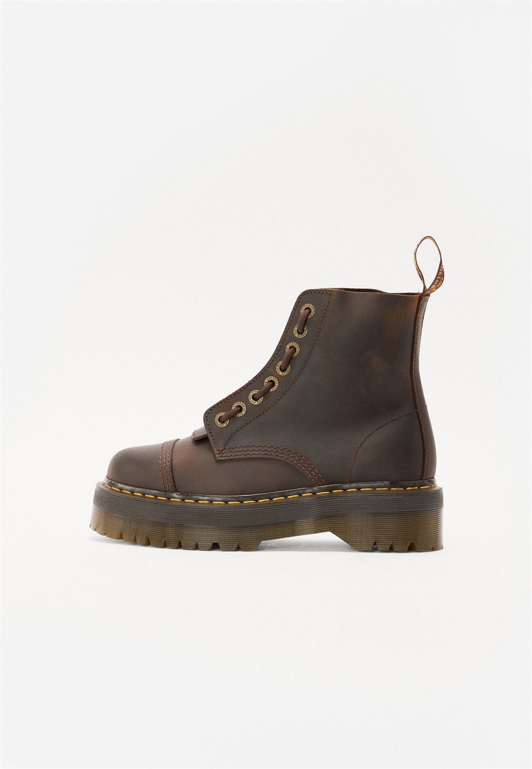 Dr. Martens SINCLAIR UNISEX - Stiefel - brown/dunkelbraun