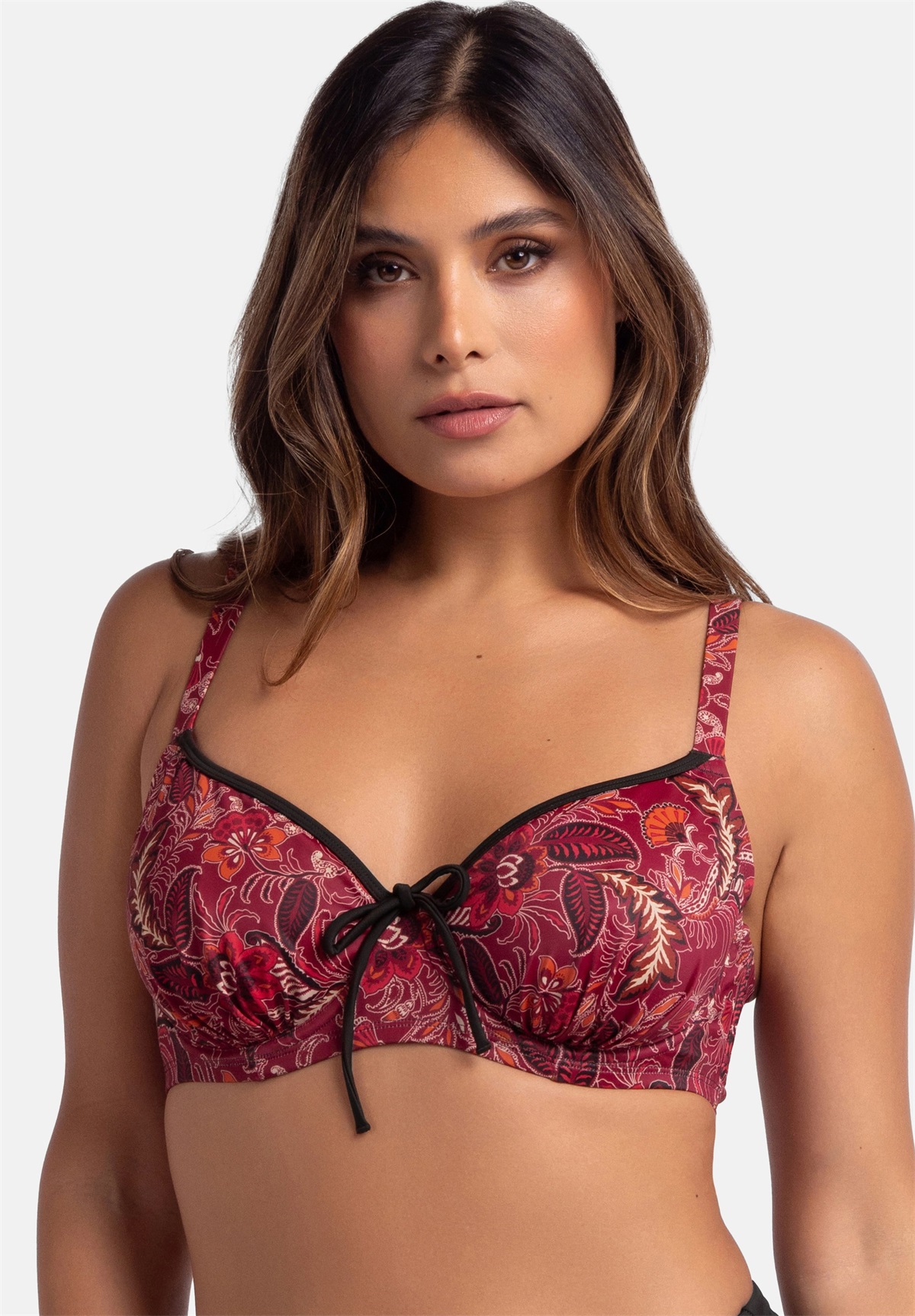 DORINA MIQUELA NON PADDED - Bikini-Top - red/rot