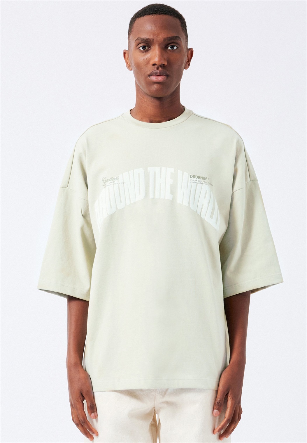 Dr.Denim CURTIS - Langarmshirt - bean around/hellgrün