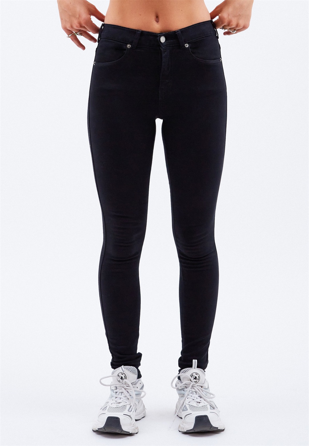 Dr.Denim Petite LEXY - Jeans Skinny Fit - black/schwarz