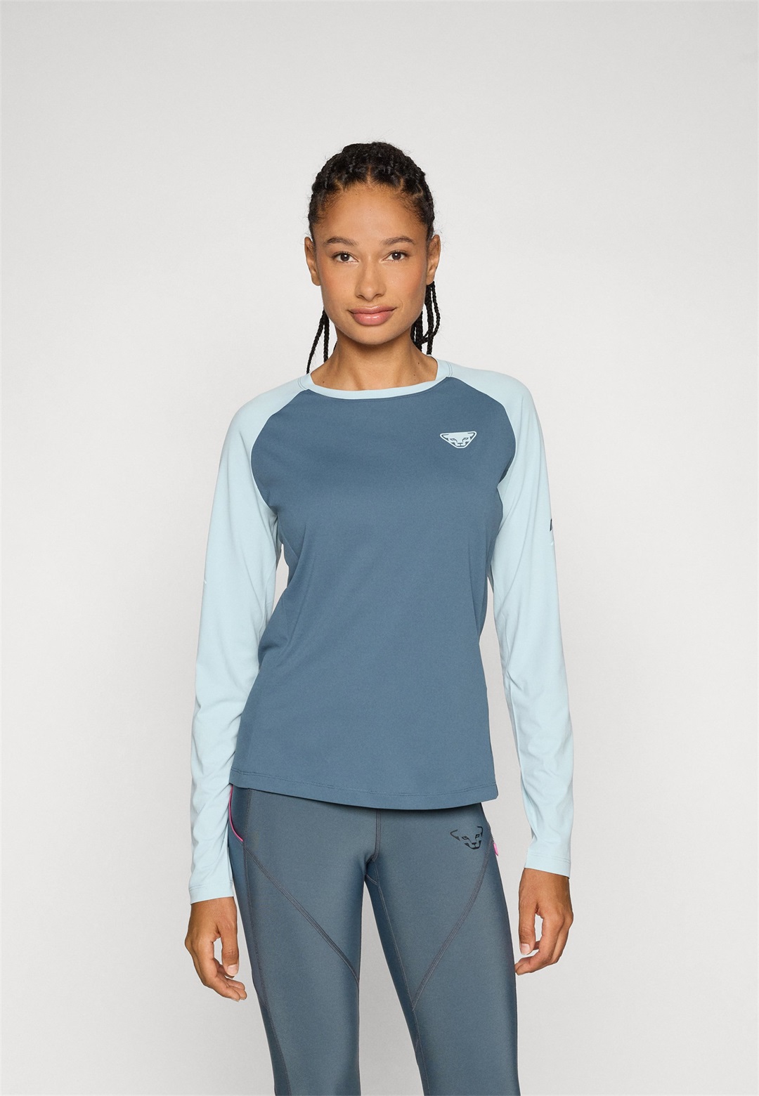 Dynafit ALPINE PRO TEE - Langarmshirt - cloud blue/hellblau