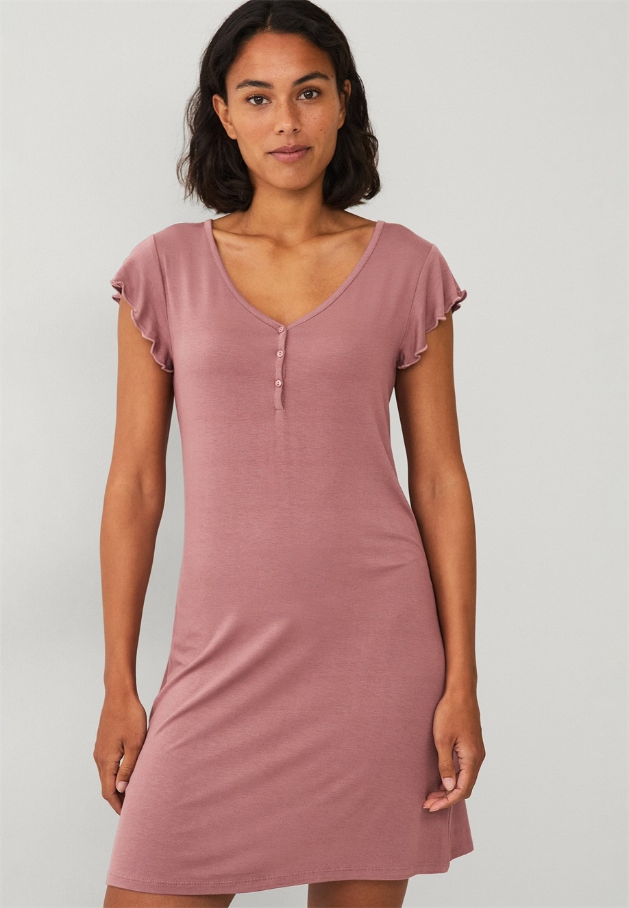 Ellos Collection Nachthemd - dunkelrosa/pink