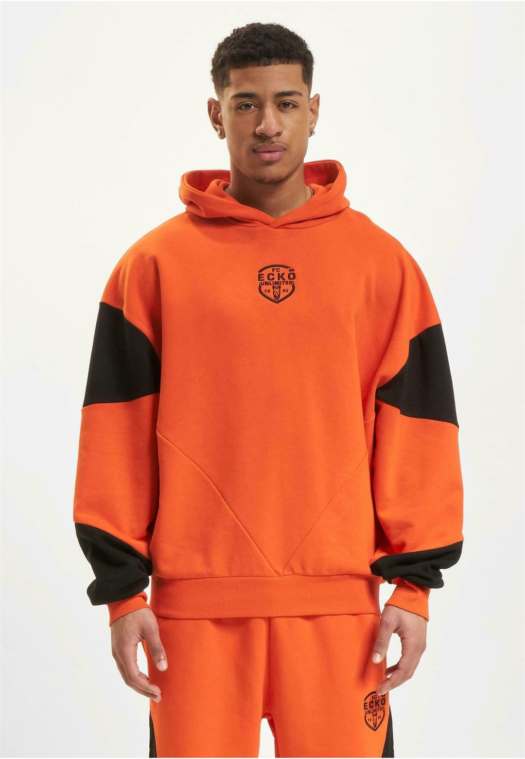 ecko unltd. Kapuzenpullover - red black/schwarz