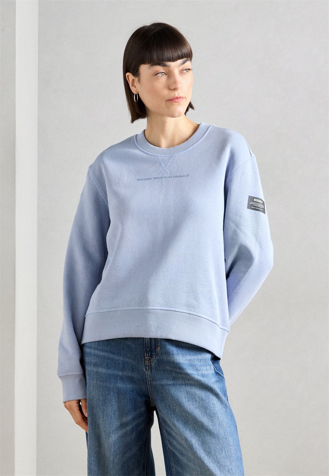Ecoalf ALBOR WOMAN - Sweatshirt - blue lilac/hellblau