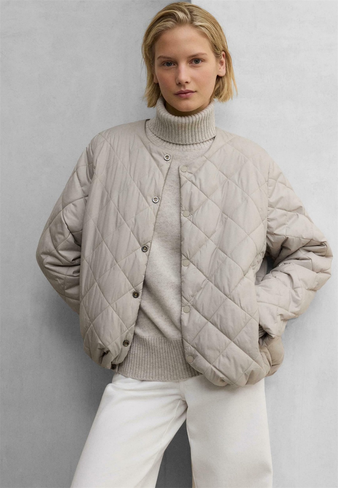 Ecoalf GERES - Winterjacke - dune/grau