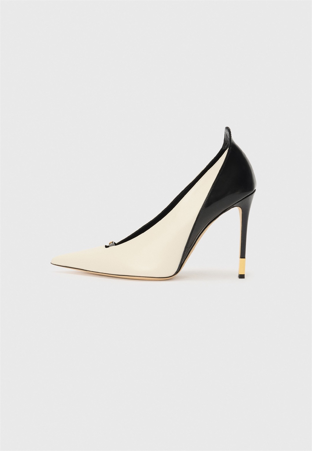 Elisabetta Franchi High Heel Pumps - milk/nero/beige
