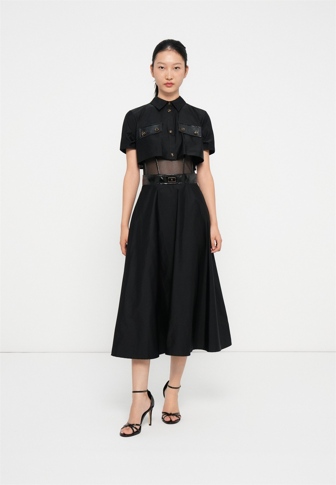 Elisabetta Franchi WOMEN S DRESS - Cocktailkleid/festliches Kleid - nero/schwarz