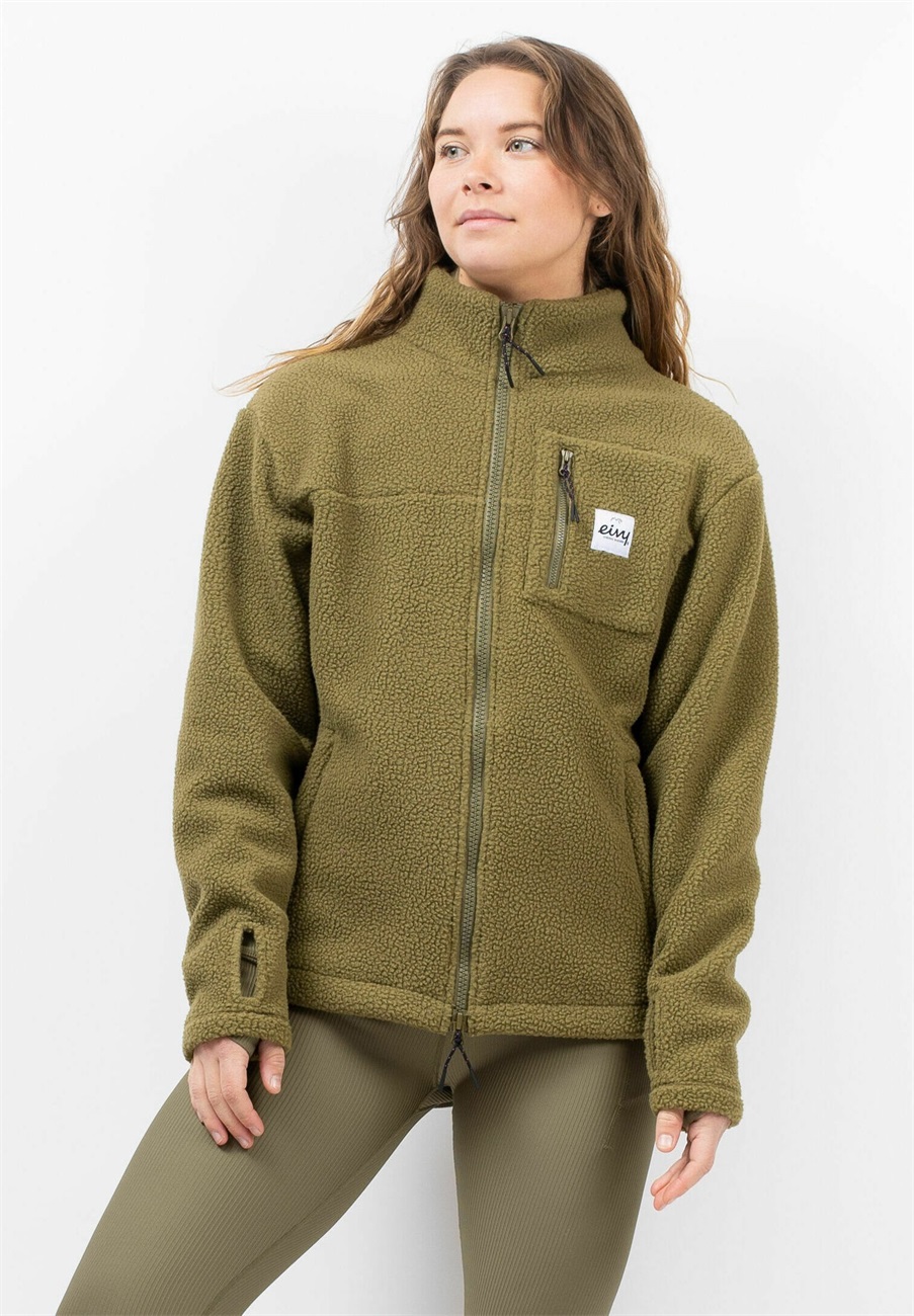 Eivy VERSA - Fleecejacke - oliv