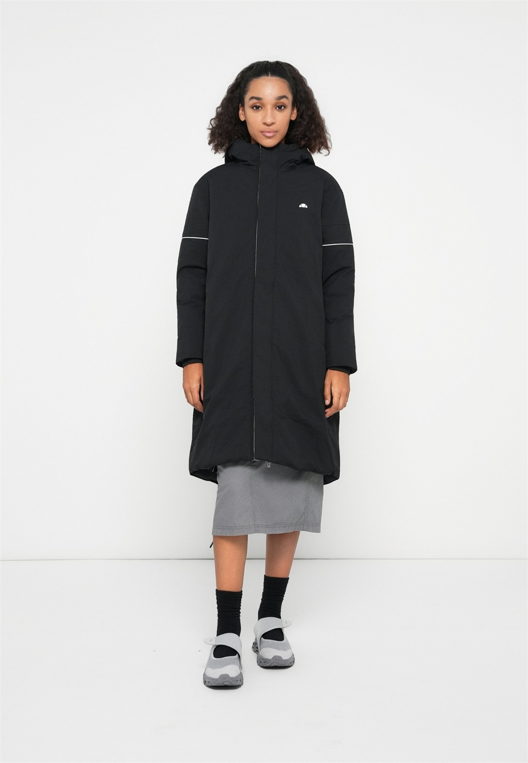 Ellesse SHAMES PADDED JACKET - Parka - black/schwarz