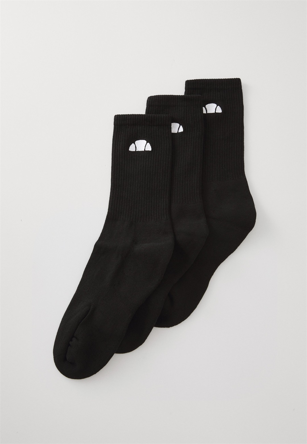 Ellesse ALACRE CREW SOCKS UNISEX 3 PACK - Socken - black/schwarz