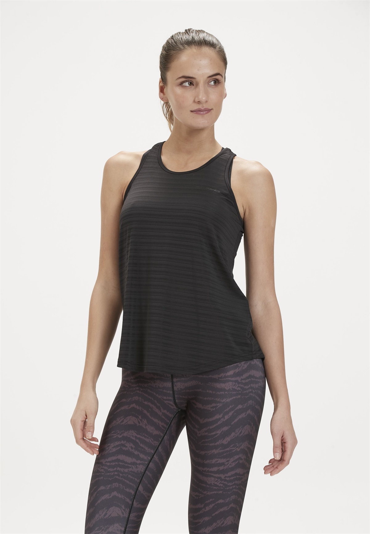 Endurance TANK REGIER - Top - black/schwarz