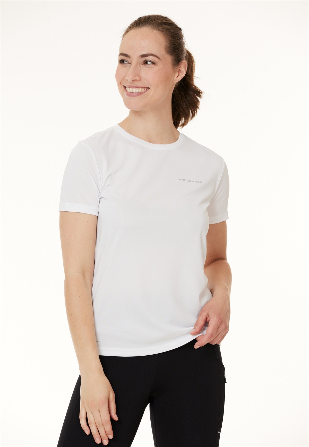 Endurance KEILY - Sport T-Shirt - white/weiß