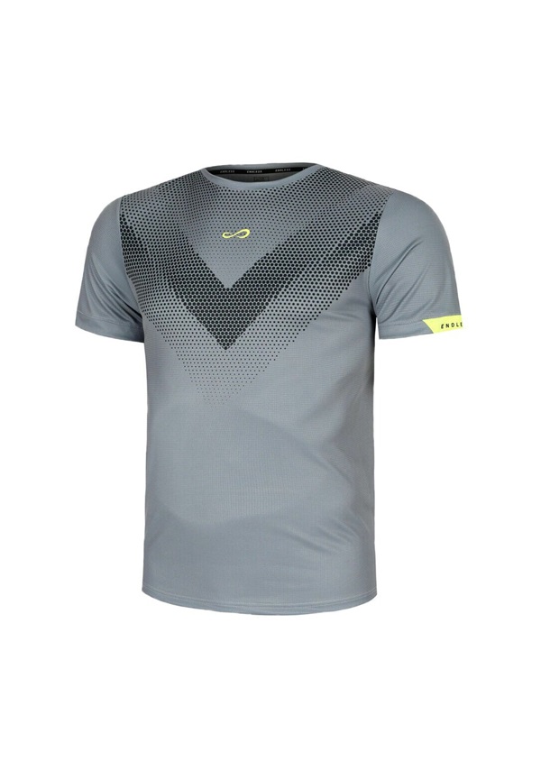 Endless T-Shirt print - grey/grau