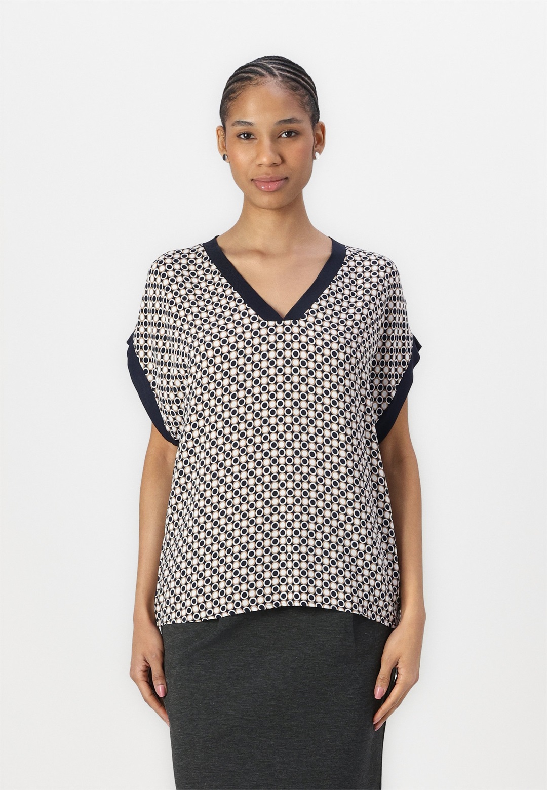 Esprit Collection T-Shirt print - navy/dunkelblau