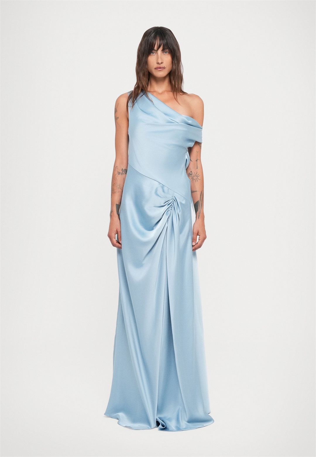 Et Ochs CAMILLA GOWN - Cocktailkleid/festliches Kleid - cerulean frost/hellblau