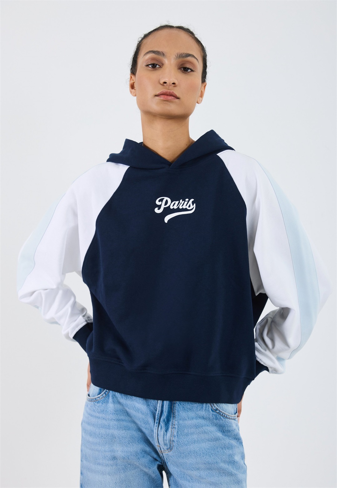 Even&Odd Kapuzenpullover - navy/dunkelblau