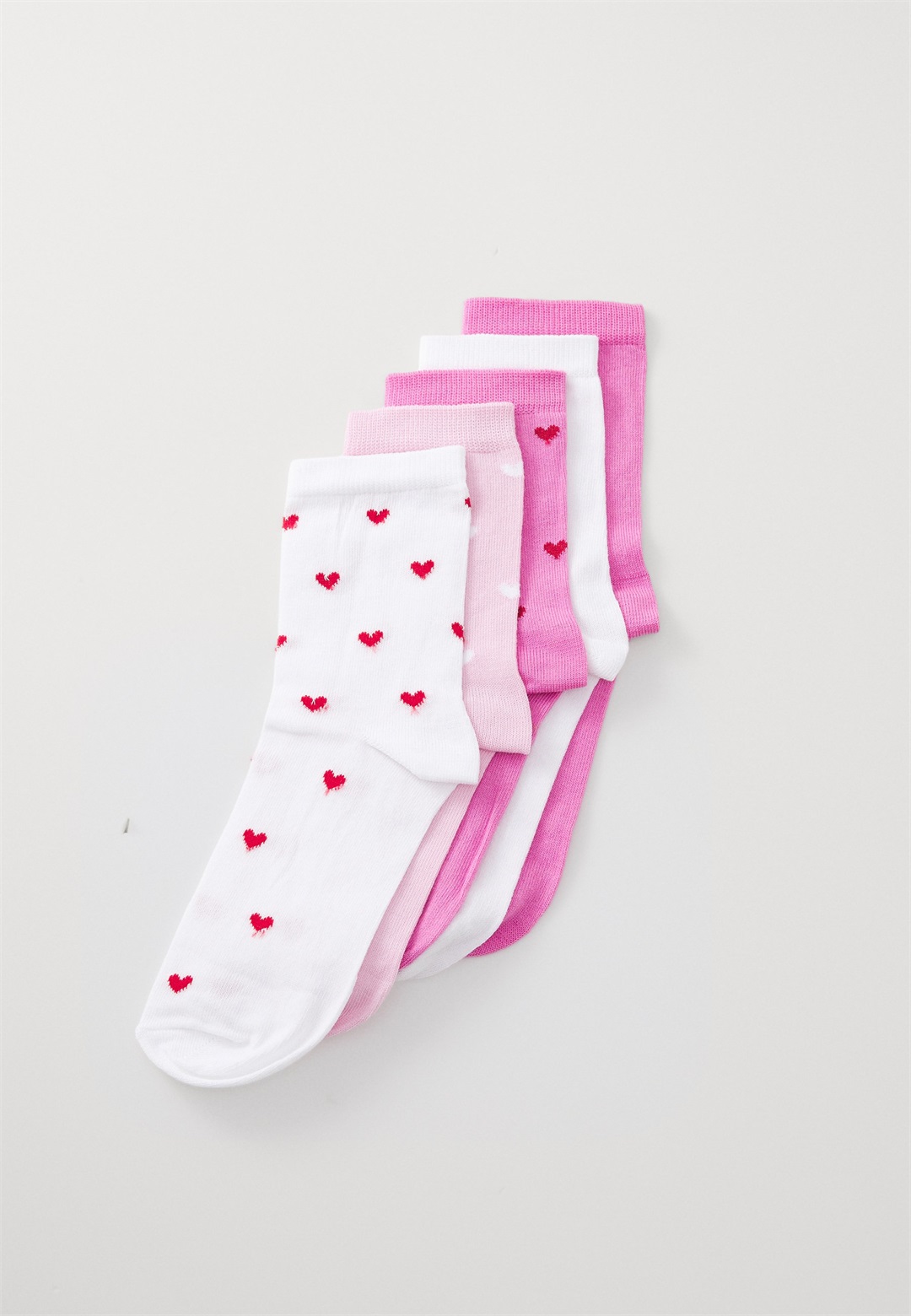 Even&Odd 5 PACK - Socken - pink/white/pink