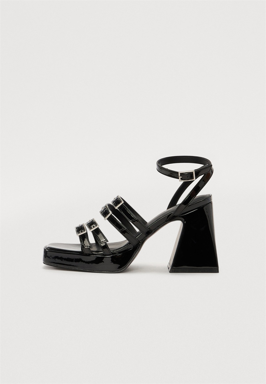 Even&Odd Wide Fit High Heel Sandalette - black/schwarz