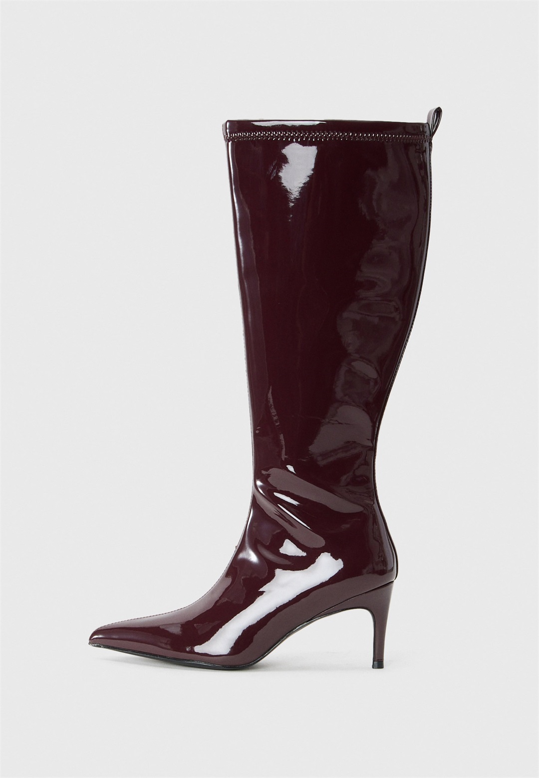 Even&Odd Wide Fit High Heel Stiefel - dark red/dunkelrot