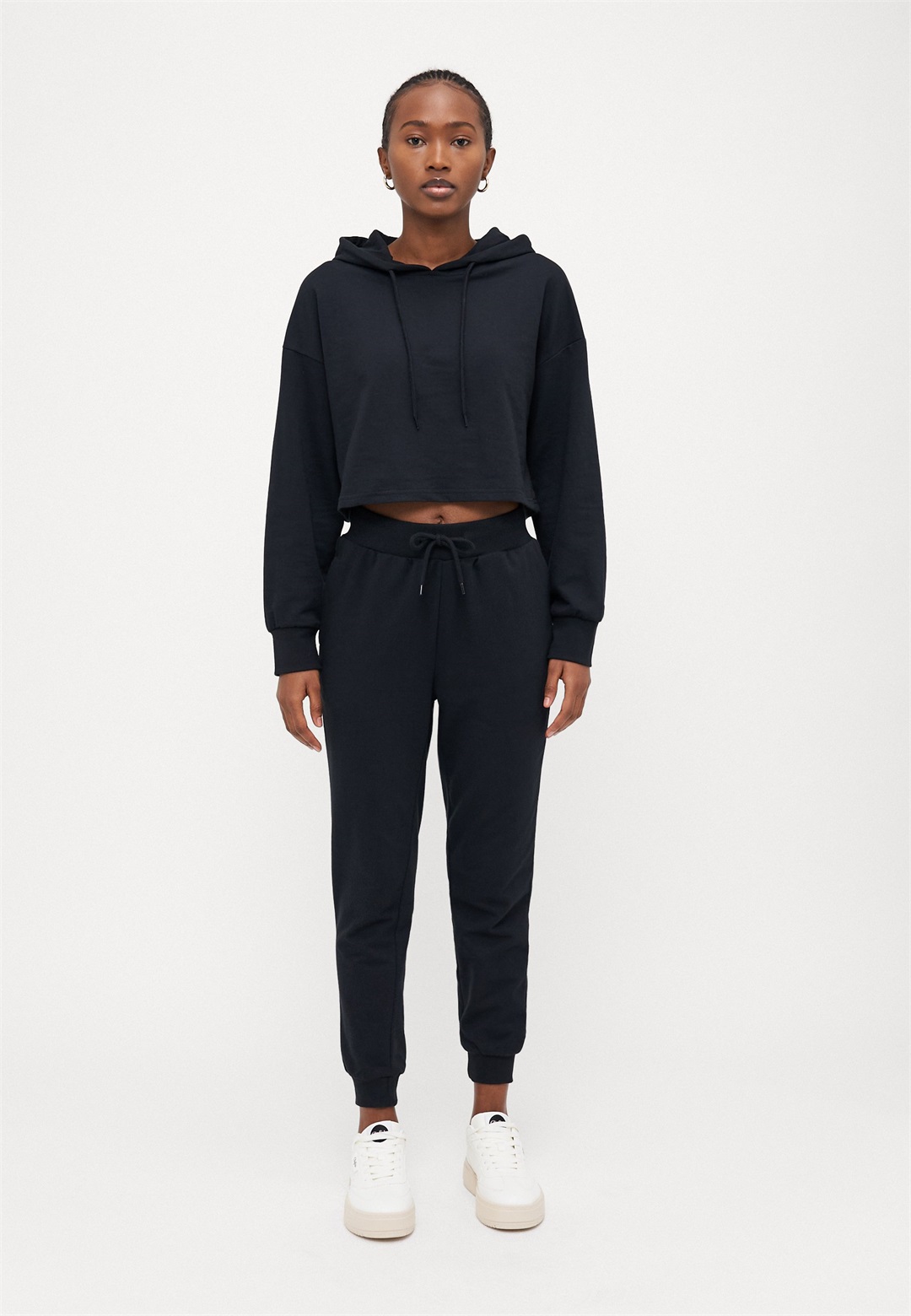 Even&Odd Petite Trainingsanzug - black/schwarz