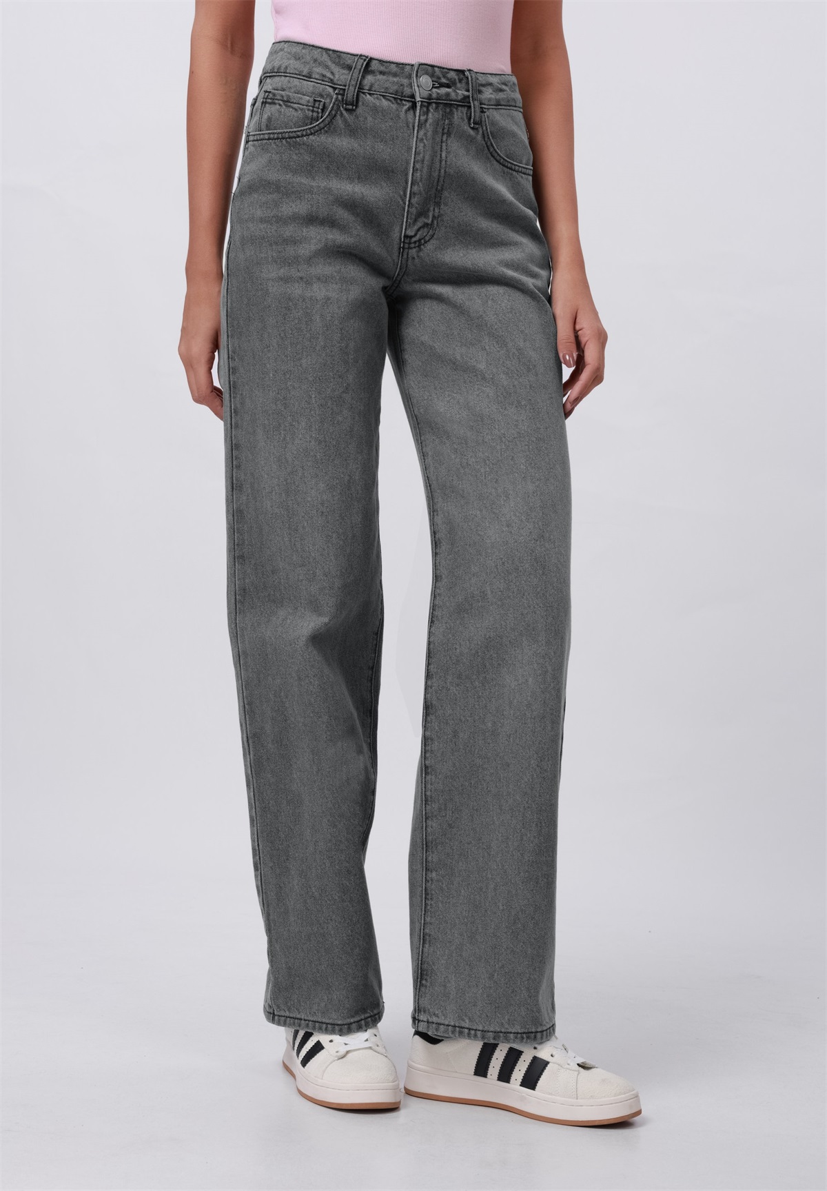 Even&Odd Tall Jeans Relaxed Fit - grey denim