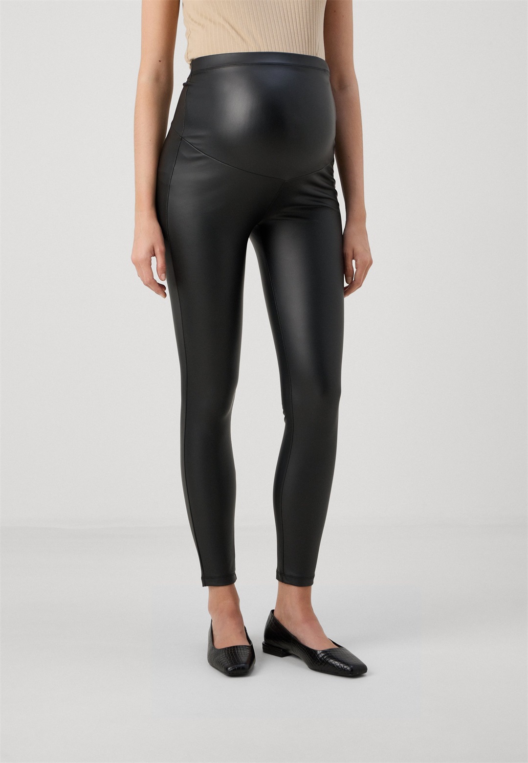 Even&Odd Maternity Leggings - Hosen - black/schwarz