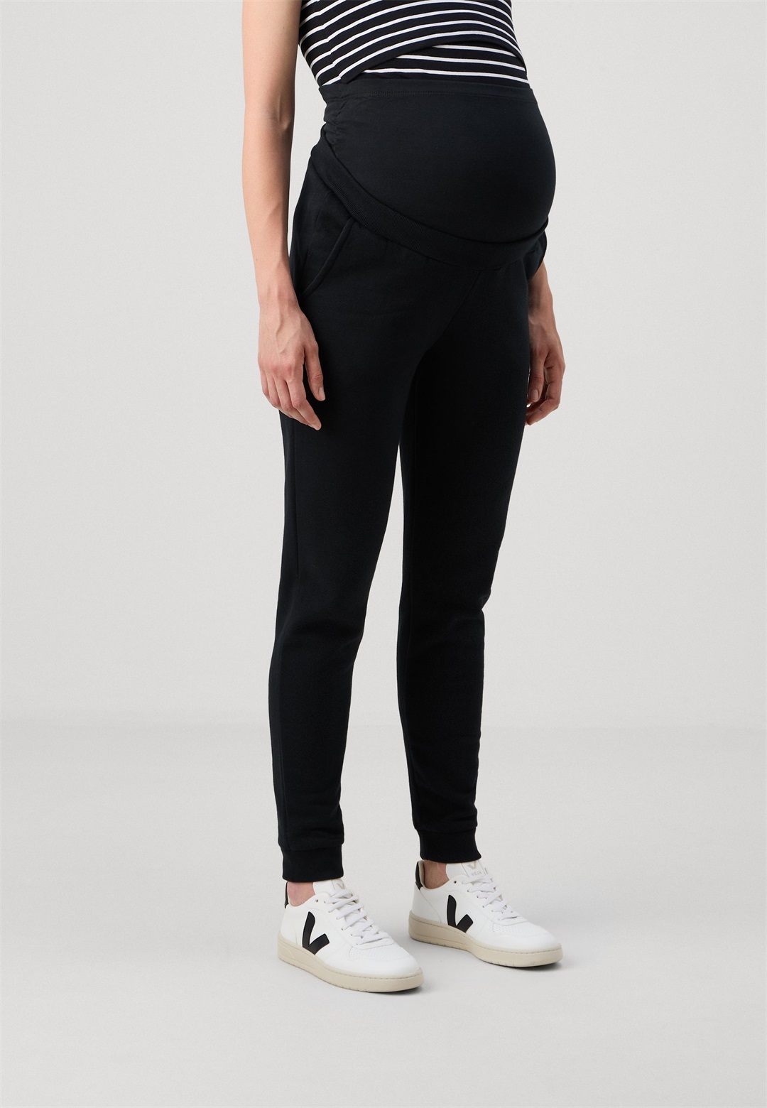 Anna Field MAMA 2 PACK - Jogginghose - black/schwarz