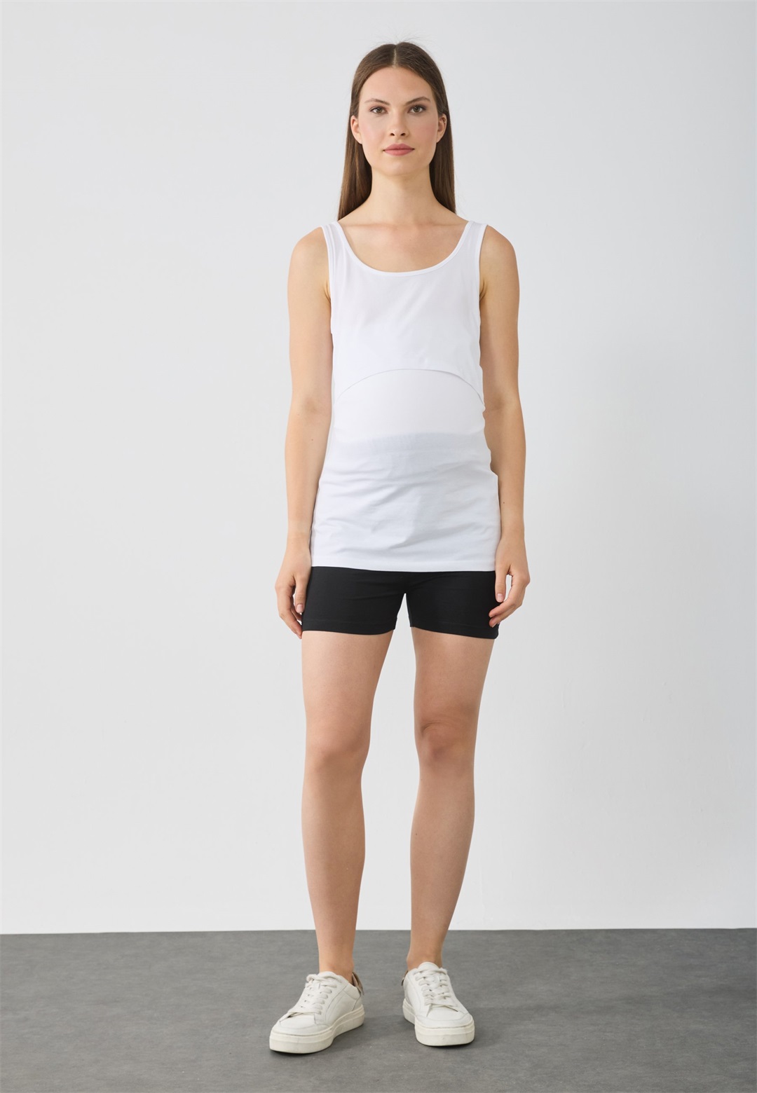 Anna Field MAMA 3 PACK - Top - black/dark grey/white/schwarz