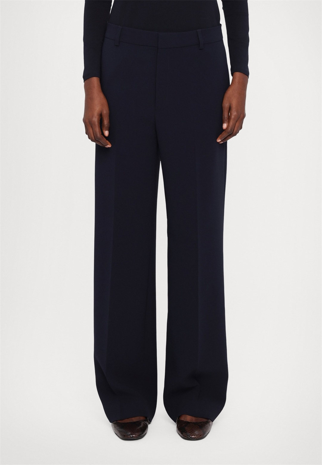 Filippa K HUTTON TROUSER - Stoffhose - navy/dunkelblau