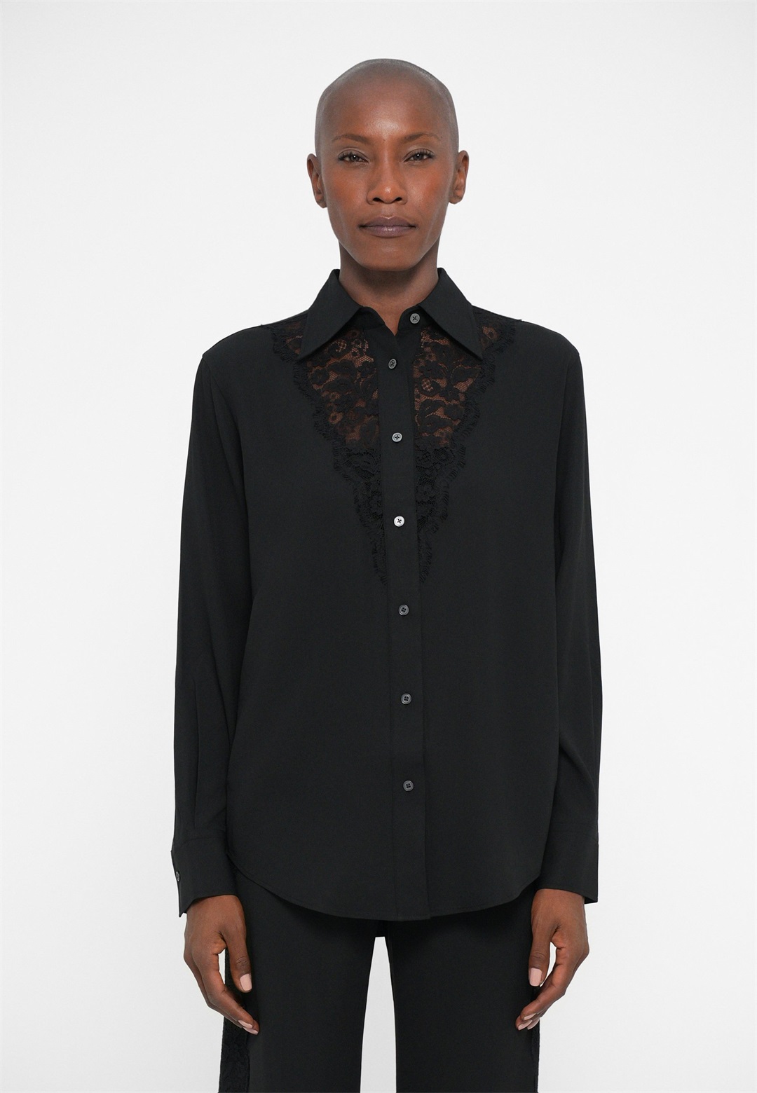 Filippa K SHIRT - Hemdbluse - black/schwarz
