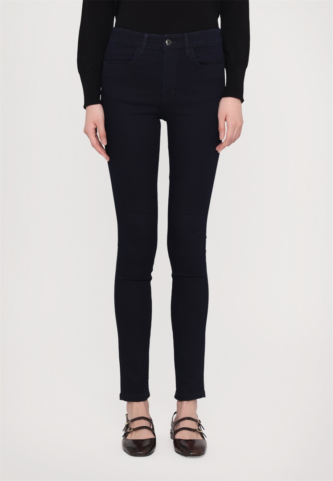 Filippa K LOLA - Jeans Skinny Fit - middark denim/dunkelblau