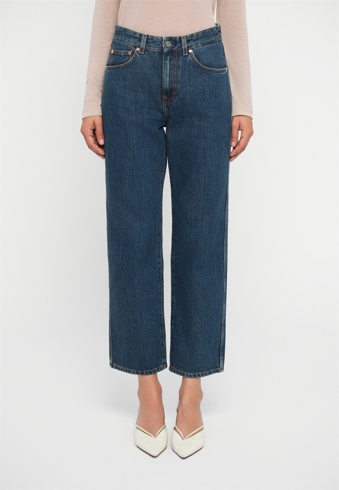Filippa K RELAXED HIGH WAISTED - Jeans Relaxed Fit - light blue/hellblau